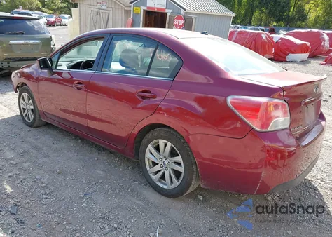 2016 Subaru Impreza 2.0I Premium z USA, uszkodzony, nr VIN JF1GJAB64GH012852